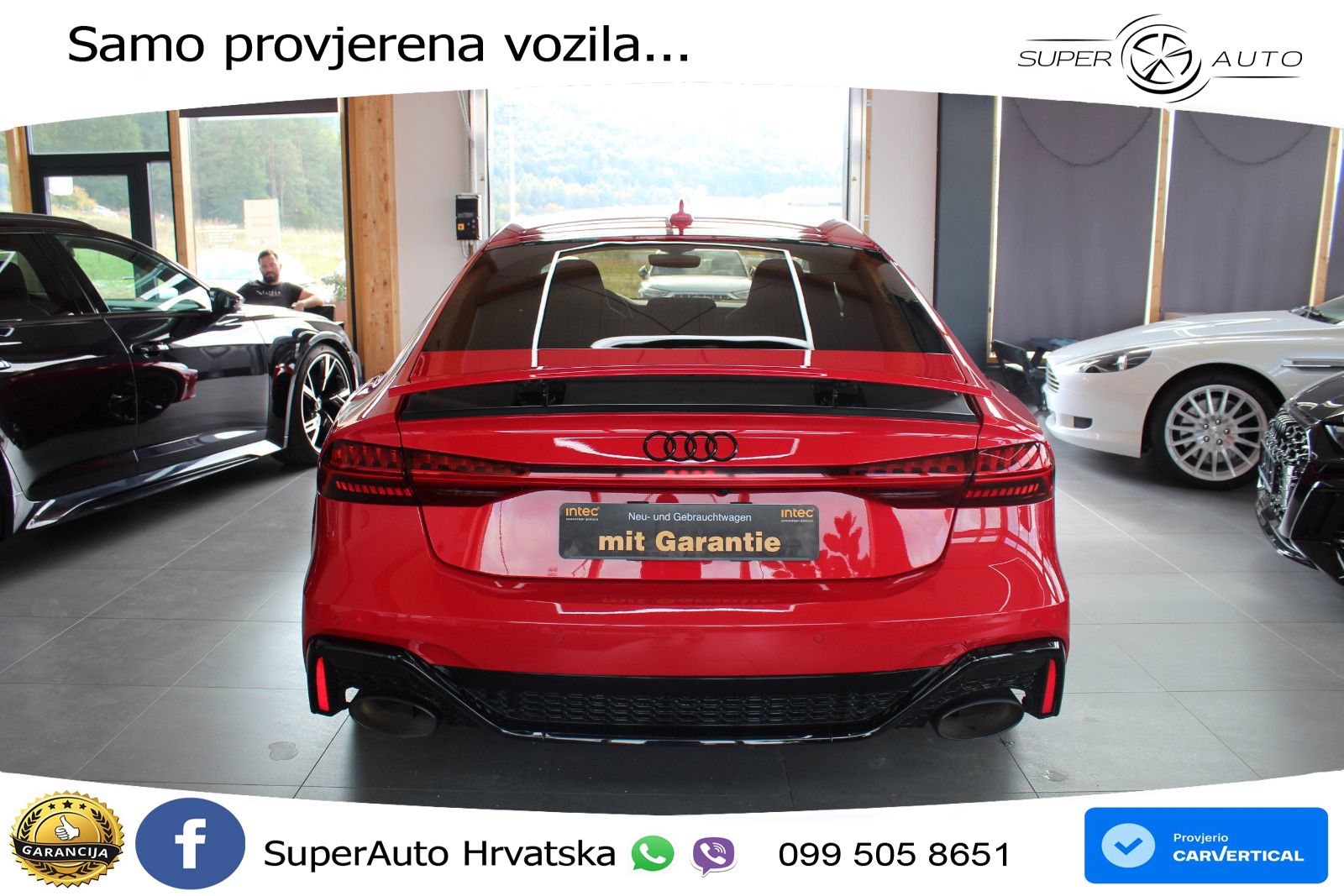 Audi RS7 4.0 TFSI V8 (600 KS) quattro tiptronic LED+GR SJED+ACC
