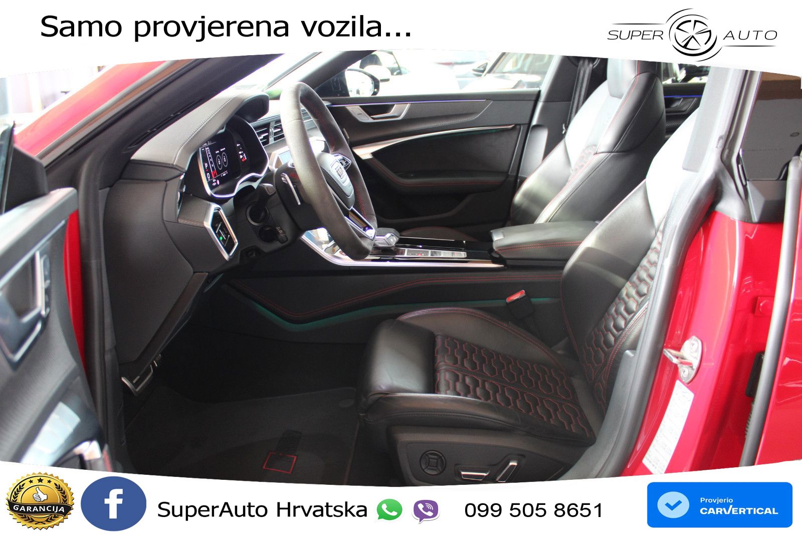 Audi RS7 4.0 TFSI V8 (600 KS) quattro tiptronic LED+GR SJED+ACC