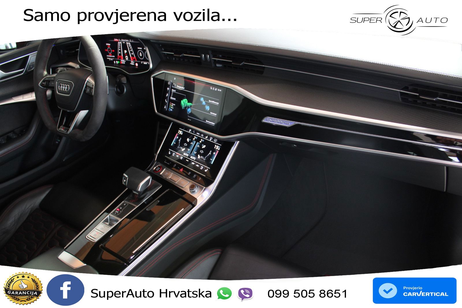 Audi RS7 4.0 TFSI V8 (600 KS) quattro tiptronic LED+GR SJED+ACC