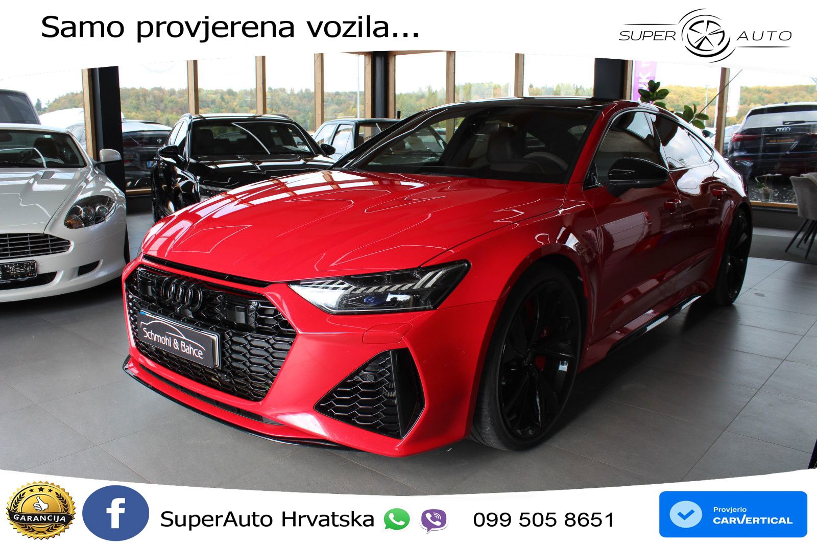 Audi RS7 4.0 TFSI V8 (600 KS) quattro tiptronic LED+GR SJED+ACC