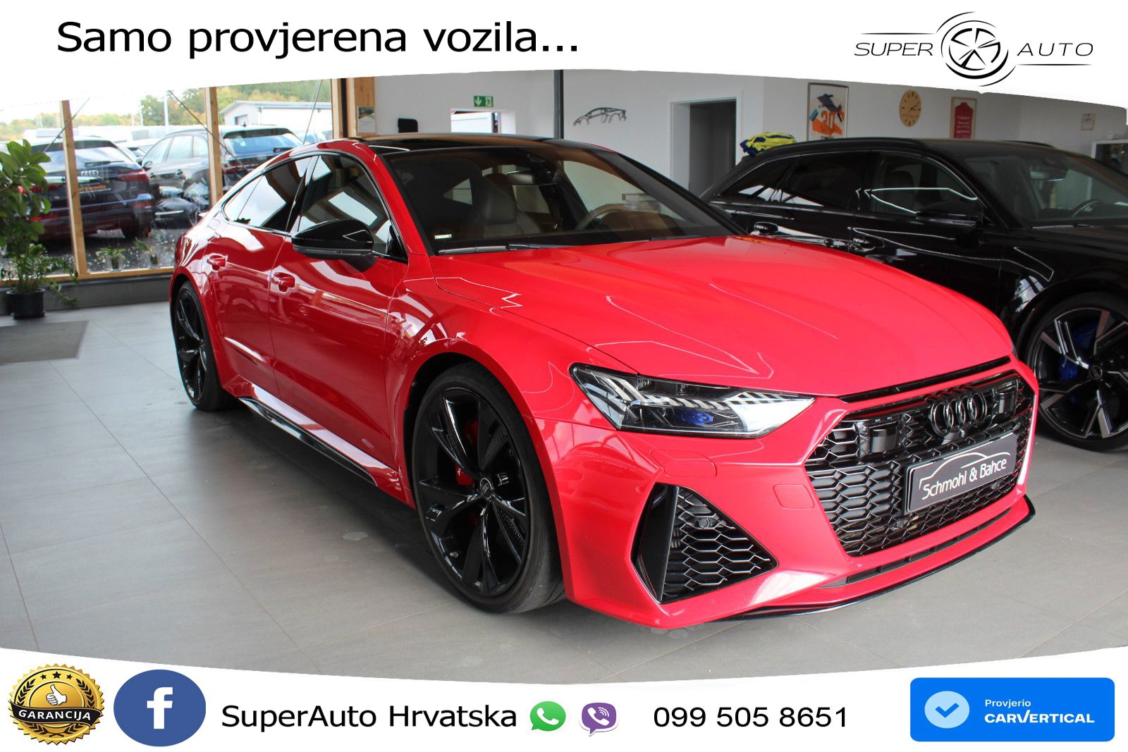 Audi RS7 4.0 TFSI V8 (600 KS) quattro tiptronic LED+GR SJED+ACC