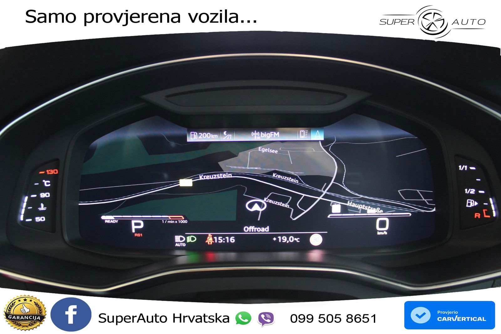 Audi RS7 4.0 TFSI V8 (600 KS) quattro tiptronic LED+GR SJED+ACC