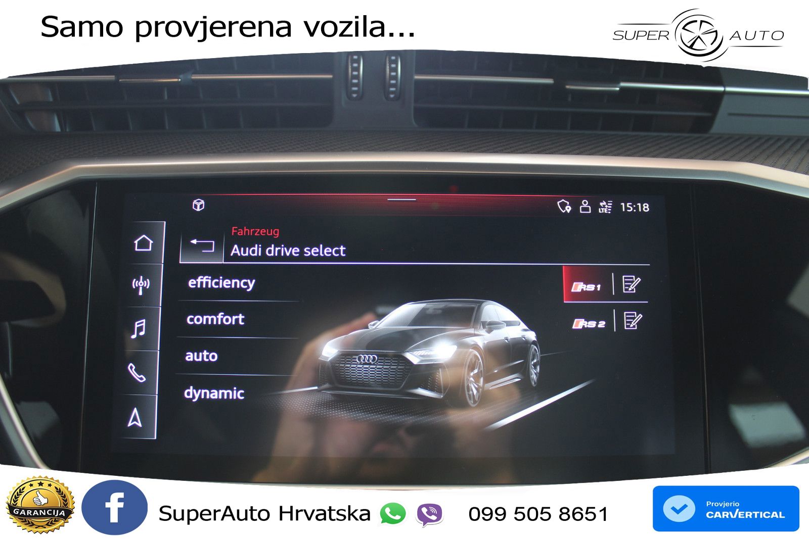 Audi RS7 4.0 TFSI V8 (600 KS) quattro tiptronic LED+GR SJED+ACC
