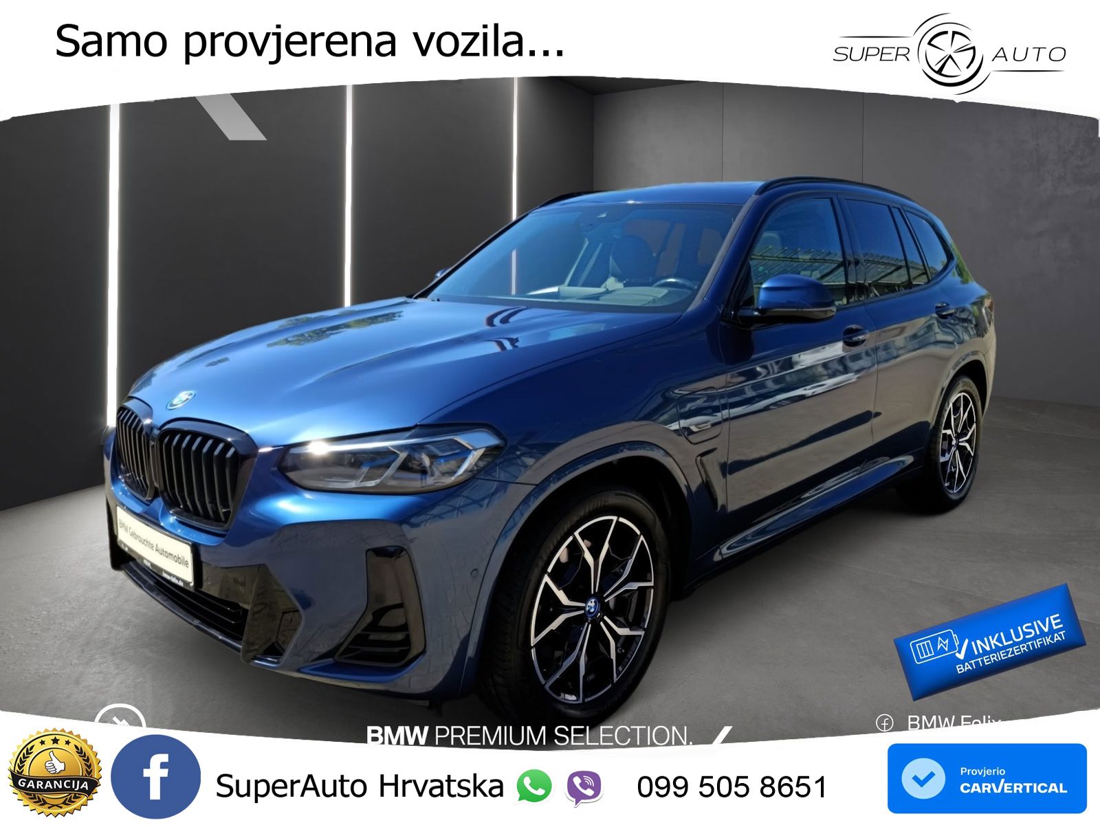 BMW X3 30e xDrive Steptronic M Sport