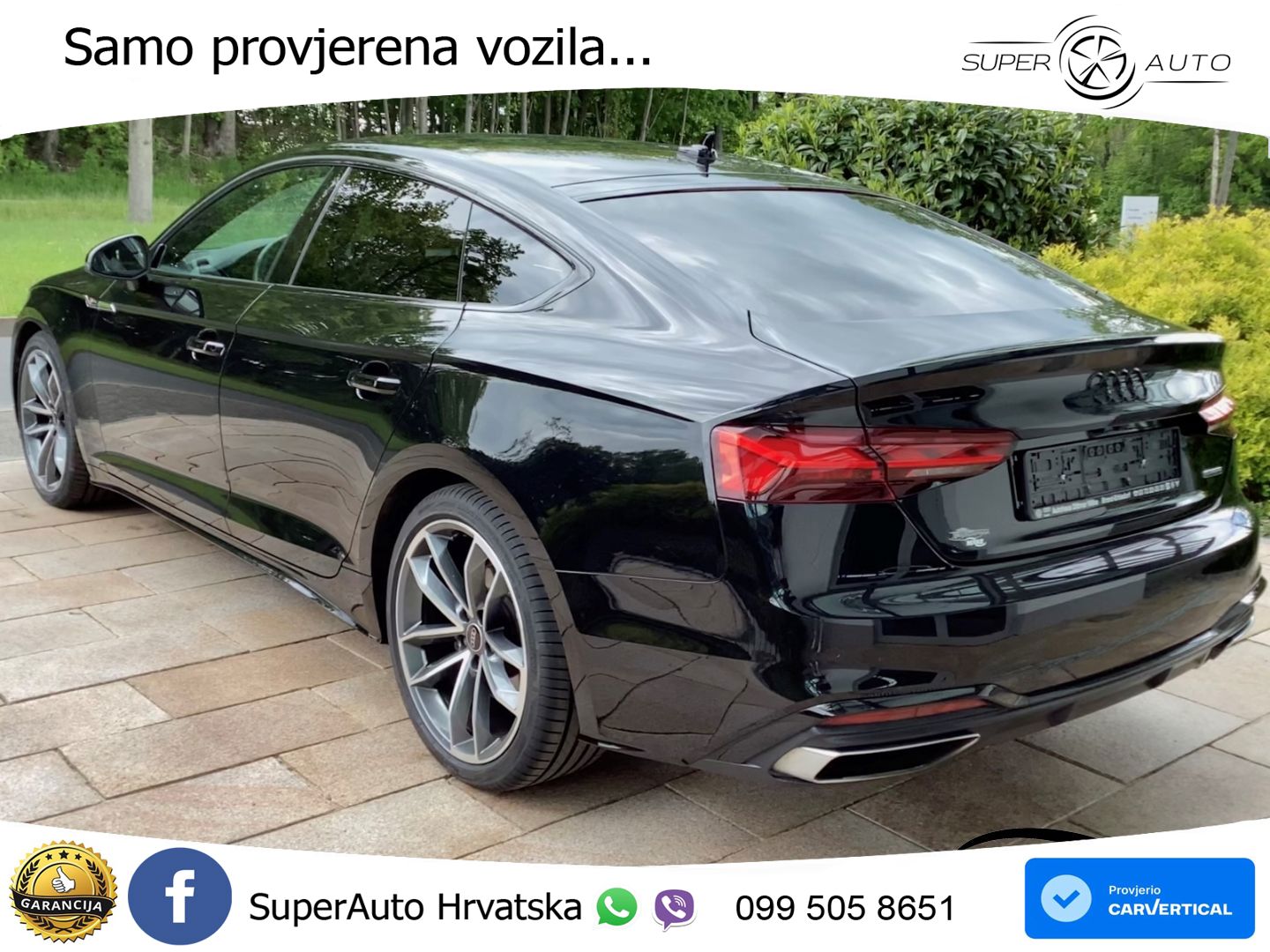 Audi A5 Sportback 40 TDI (204 KS) quattro S tronic S line MATRIX+GR SJED+KAM