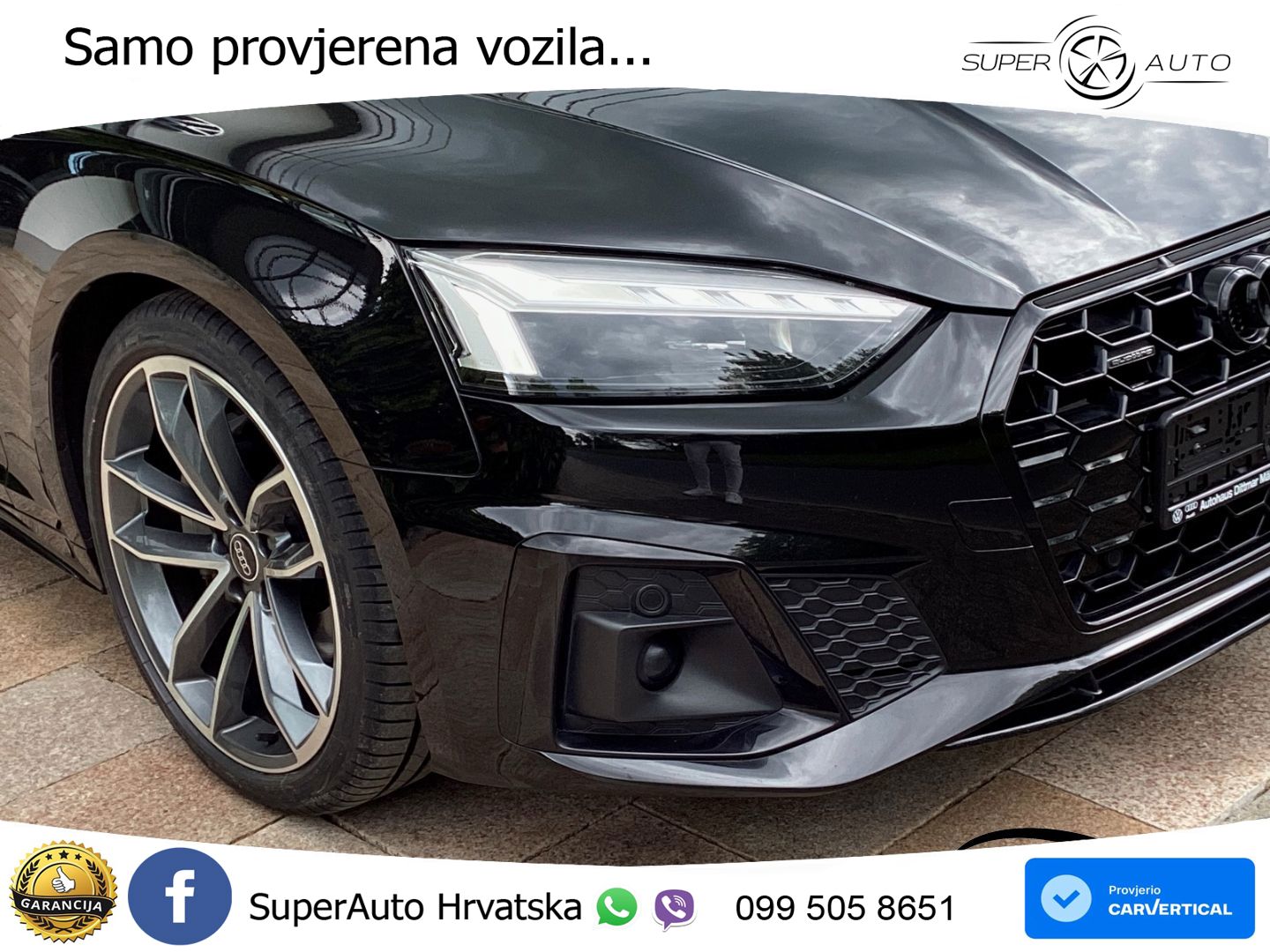 Audi A5 Sportback 40 TDI (204 KS) quattro S tronic S line MATRIX+GR SJED+KAM