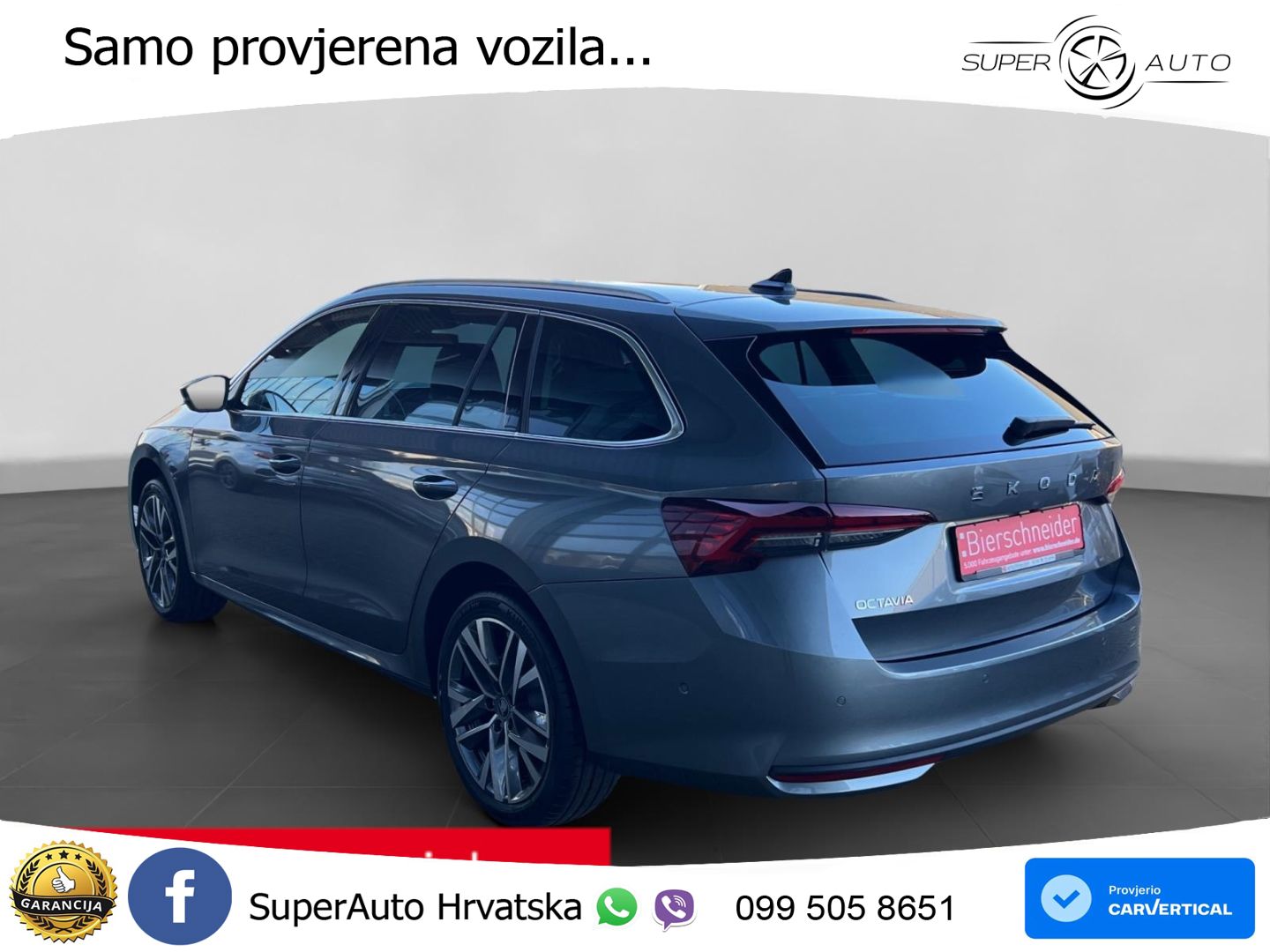 Škoda Octavia Combi 1.5 TSI (150 KS) DSG LED+GR SJED+ACC