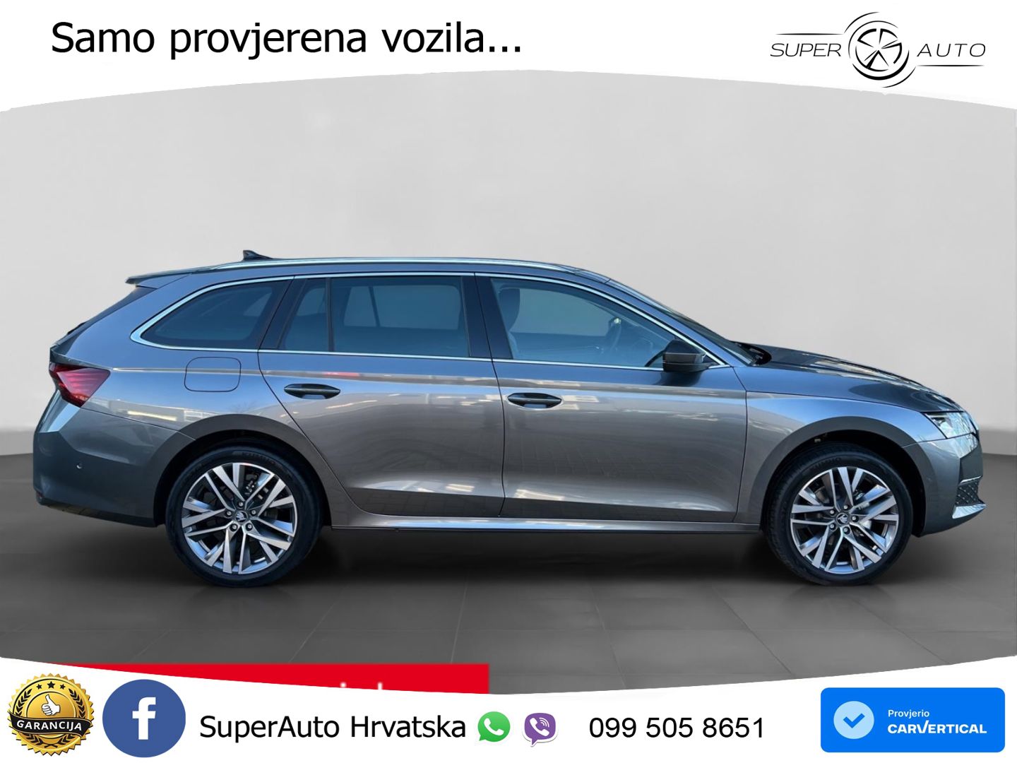 Škoda Octavia Combi 1.5 TSI (150 KS) DSG LED+GR SJED+ACC