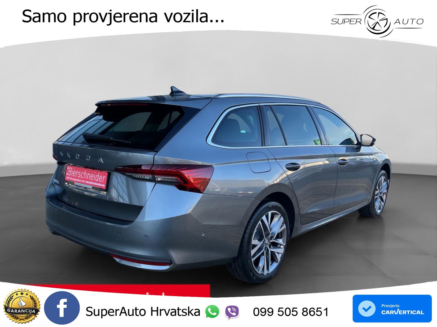 Škoda Octavia Combi 1.5 TSI (150 KS) DSG LED+GR SJED+ACC