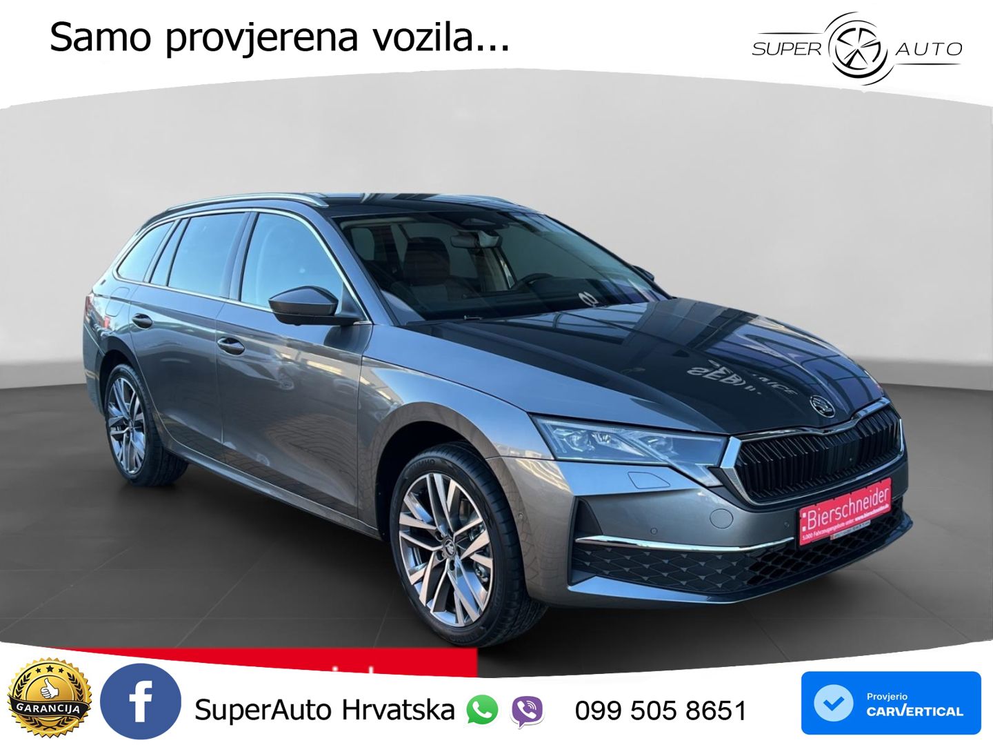 Škoda Octavia Combi 1.5 TSI (150 KS) DSG LED+GR SJED+ACC