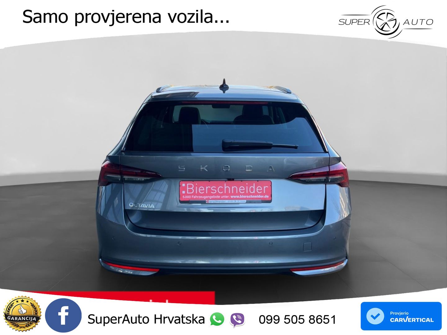 Škoda Octavia Combi 1.5 TSI (150 KS) DSG LED+GR SJED+ACC