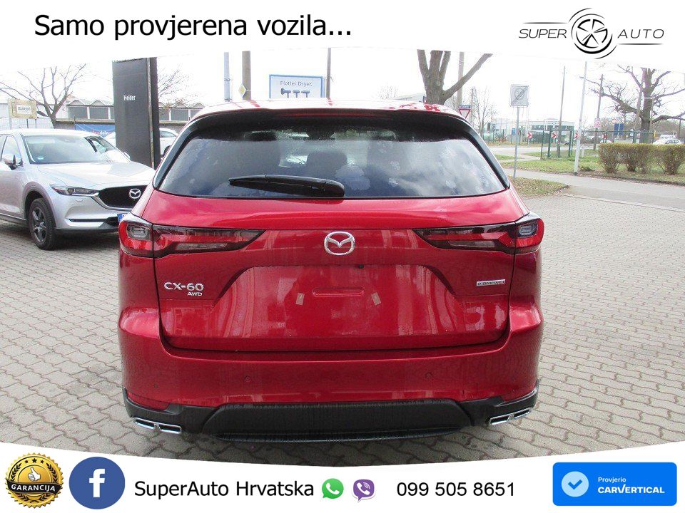 Mazda CX-60 3.3 e-Skyactiv D (254 KS) AWD Automatic MATRIX+GR SJED+KAM