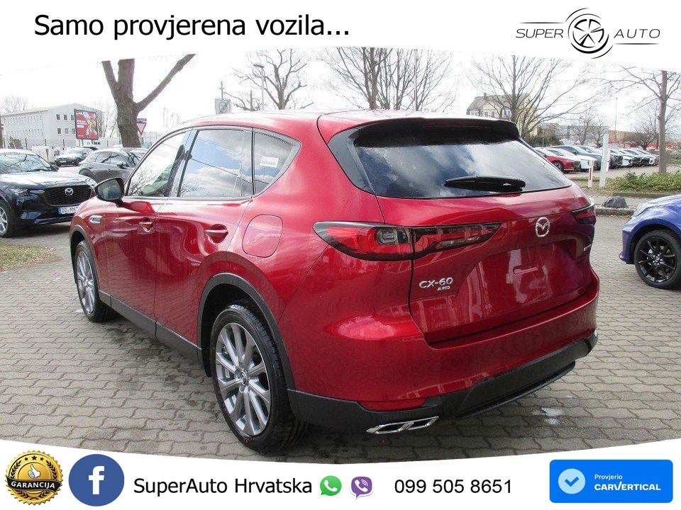 Mazda CX-60 3.3 e-Skyactiv D (254 KS) AWD Automatic MATRIX+GR SJED+KAM
