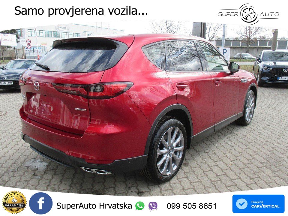 Mazda CX-60 3.3 e-Skyactiv D (254 KS) AWD Automatic MATRIX+GR SJED+KAM