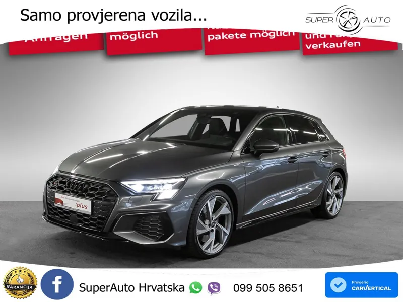 Audi S3 2.0 TFSI (310 KS) quattro S tronic MATRIX+GR SJED+KAM