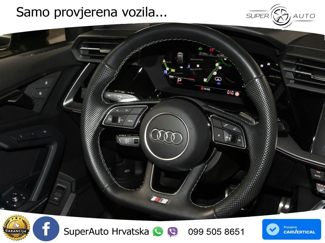 Audi S3 2.0 TFSI (310 KS) quattro S tronic MATRIX+GR SJED+KAM