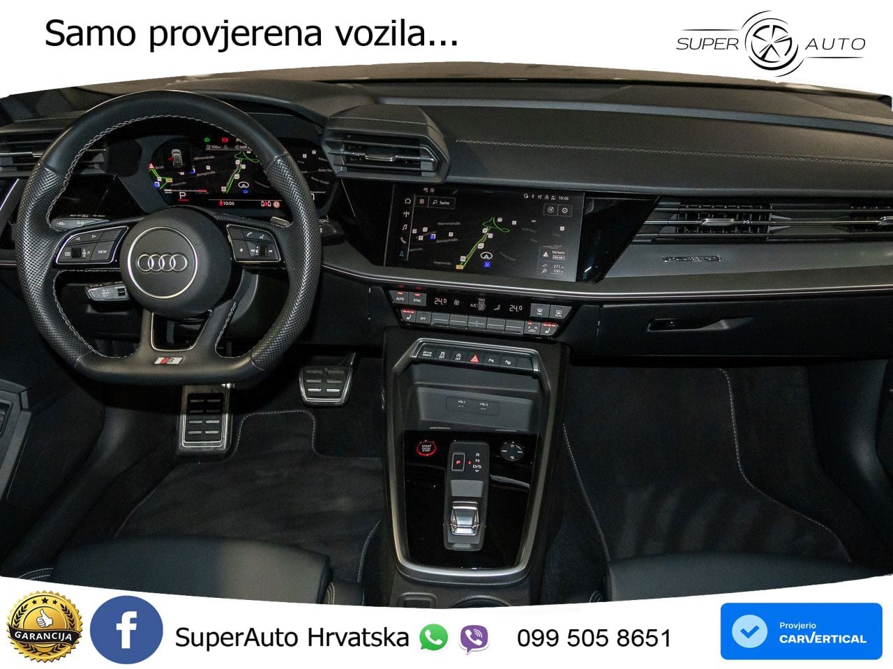 Audi S3 2.0 TFSI (310 KS) quattro S tronic MATRIX+GR SJED+KAM