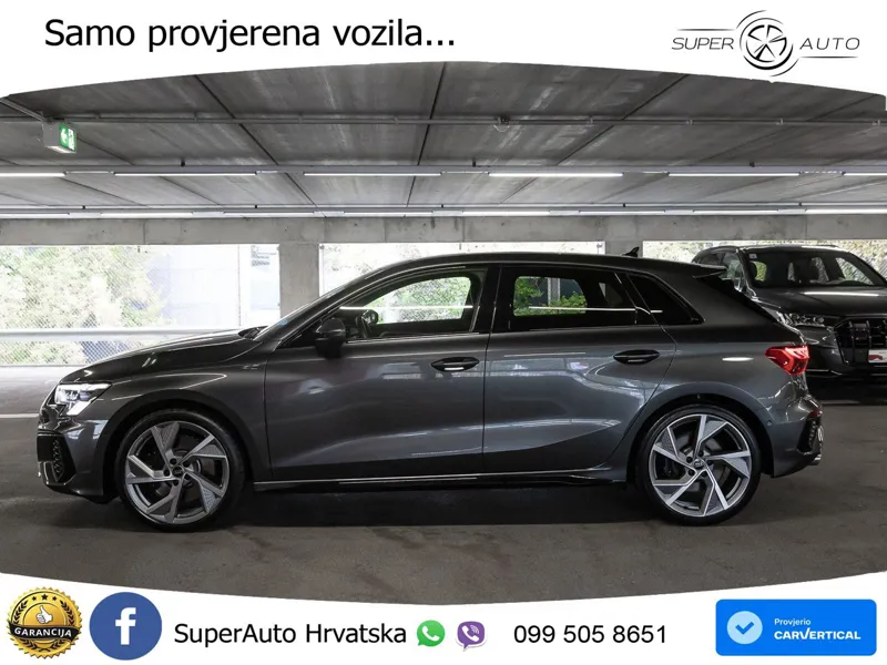 Audi S3 2.0 TFSI (310 KS) quattro S tronic MATRIX+GR SJED+KAM