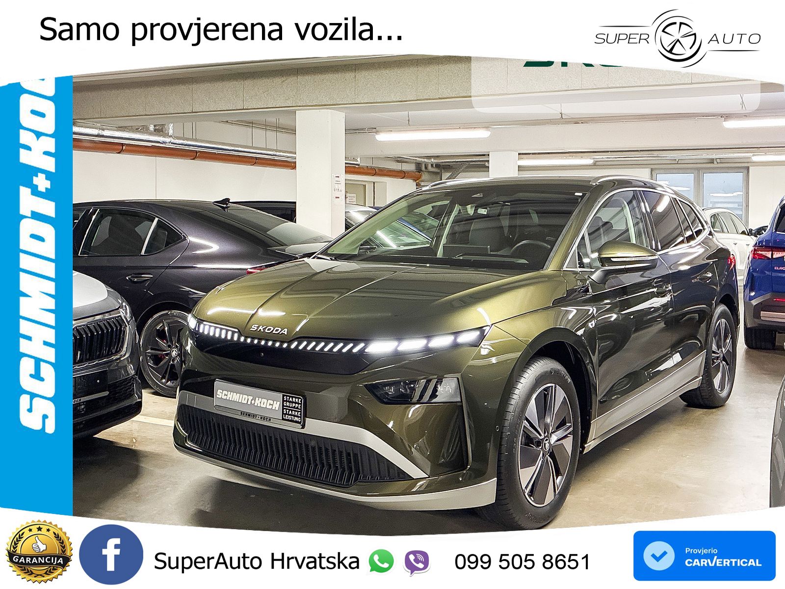 Škoda Enyaq 85 82 kWh (286 KS) LED+GR SJED+ACC