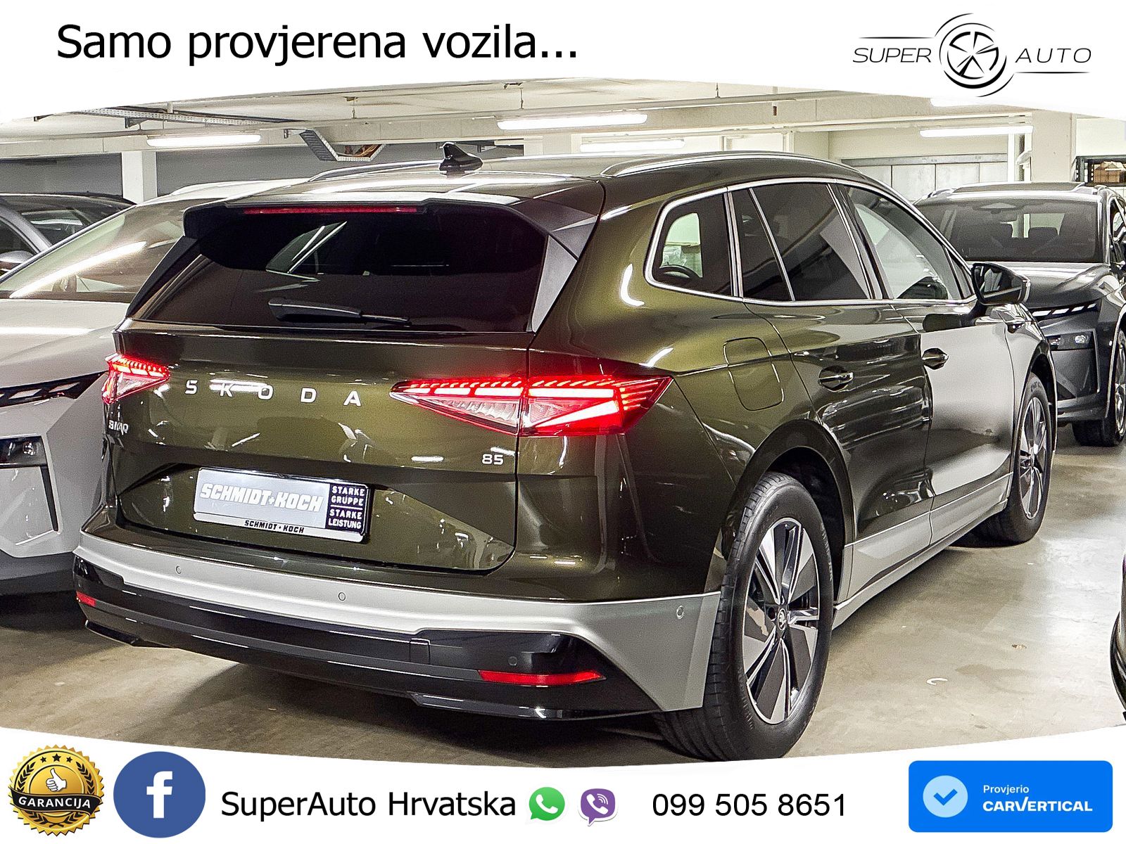 Škoda Enyaq 85 82 kWh (286 KS) LED+GR SJED+ACC