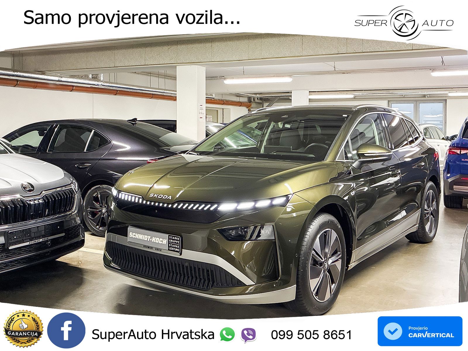 Škoda Enyaq 85 82 kWh (286 KS) LED+GR SJED+ACC