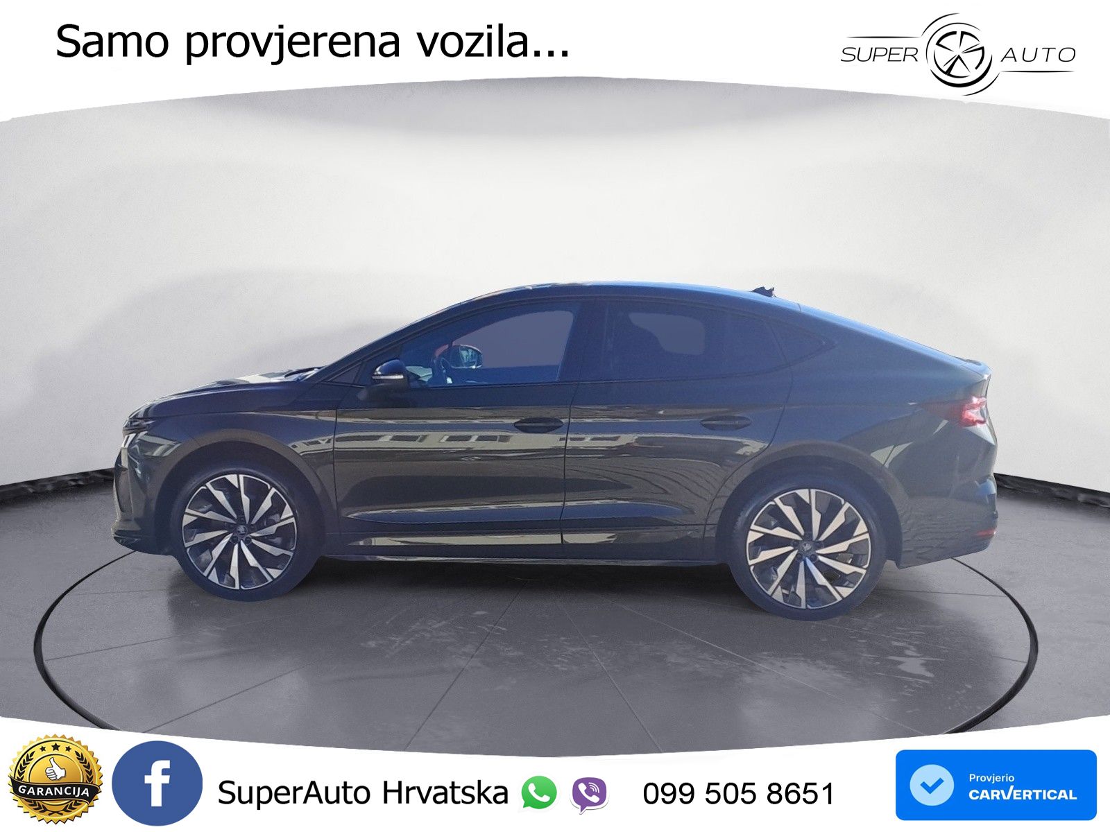 Škoda Enyaq Coupe iV 85 82 kWh (286 KS) SportLine MATRIX+GR SJED+KAM