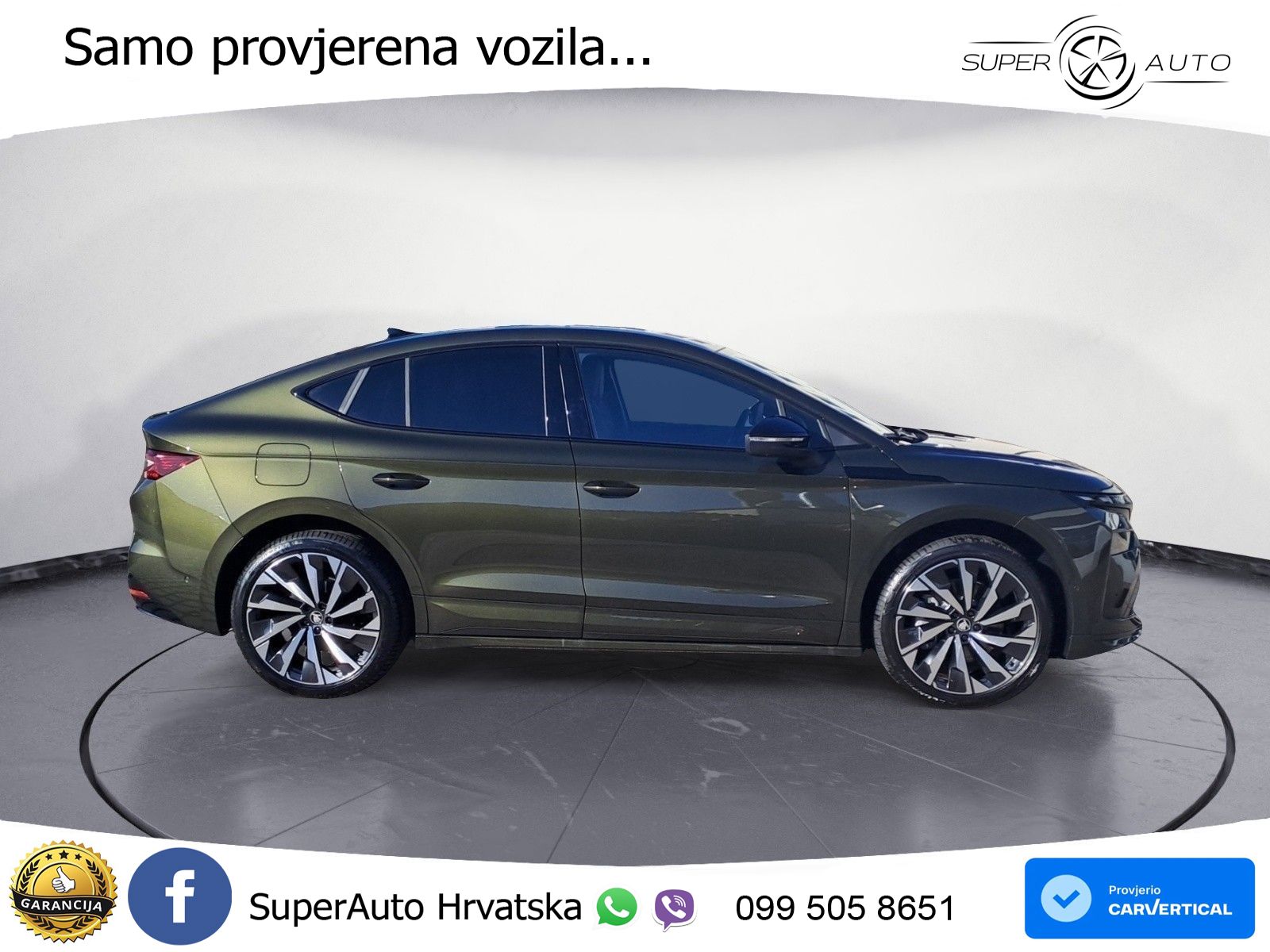 Škoda Enyaq Coupe iV 85 82 kWh (286 KS) SportLine MATRIX+GR SJED+KAM