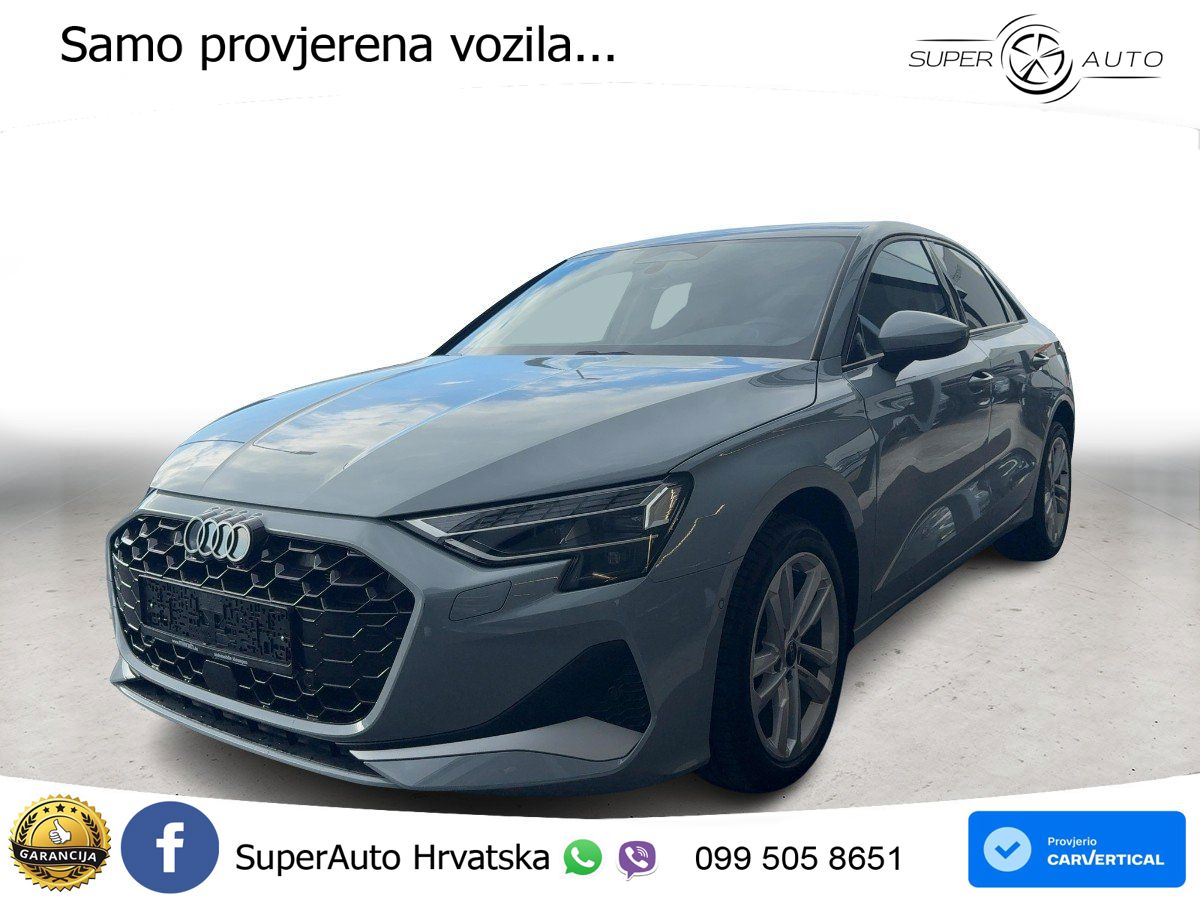 Audi A3 Limuzina 30 TDI (116 KS) advanced LED+GR SJED+ACC