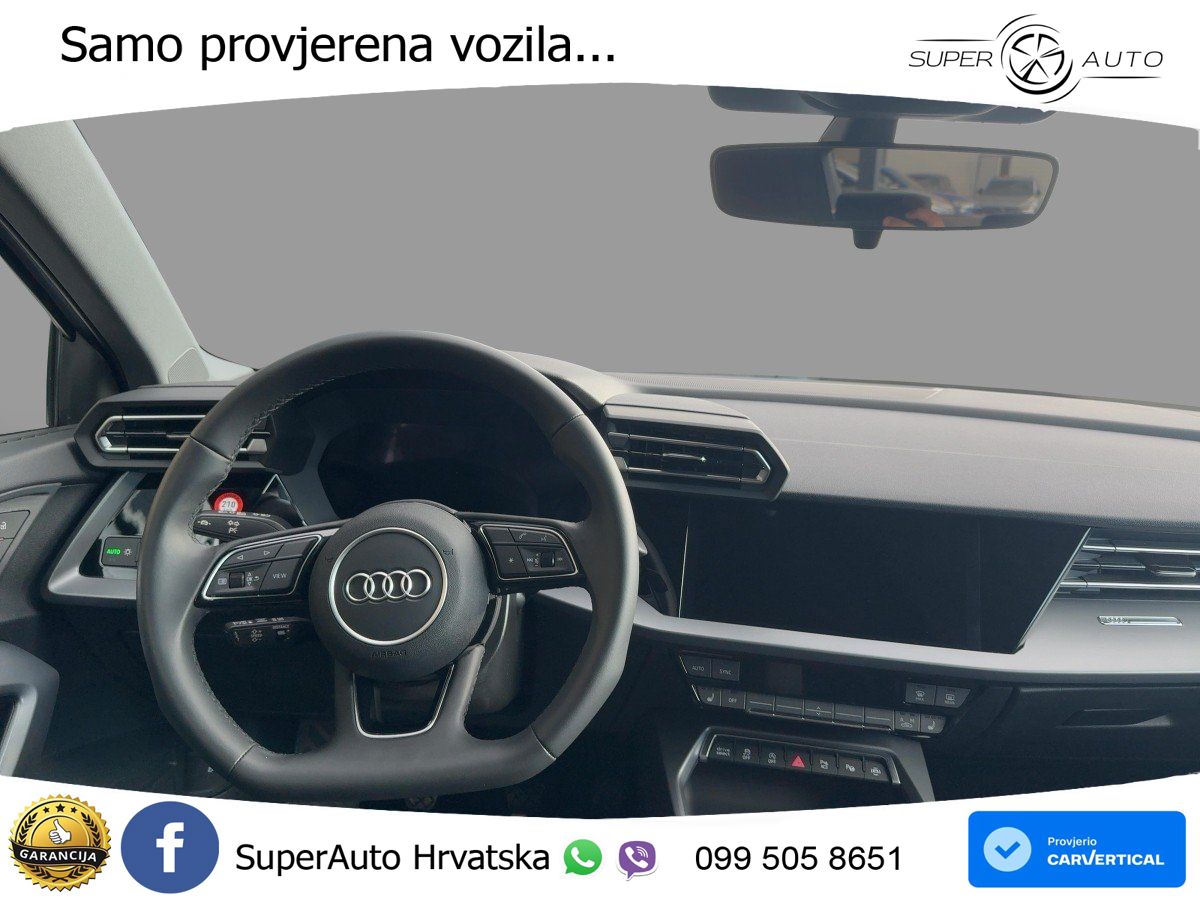 Audi A3 Limuzina 30 TDI (116 KS) advanced LED+GR SJED+ACC