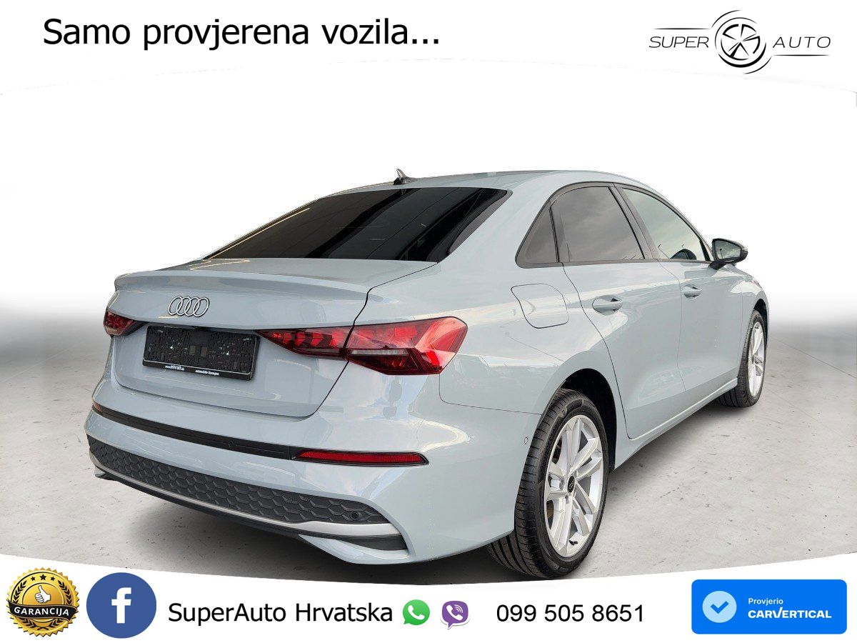 Audi A3 Limuzina 30 TDI (116 KS) advanced LED+GR SJED+ACC