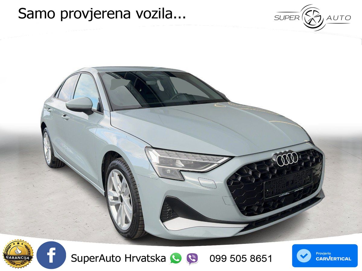 Audi A3 Limuzina 30 TDI (116 KS) advanced LED+GR SJED+ACC