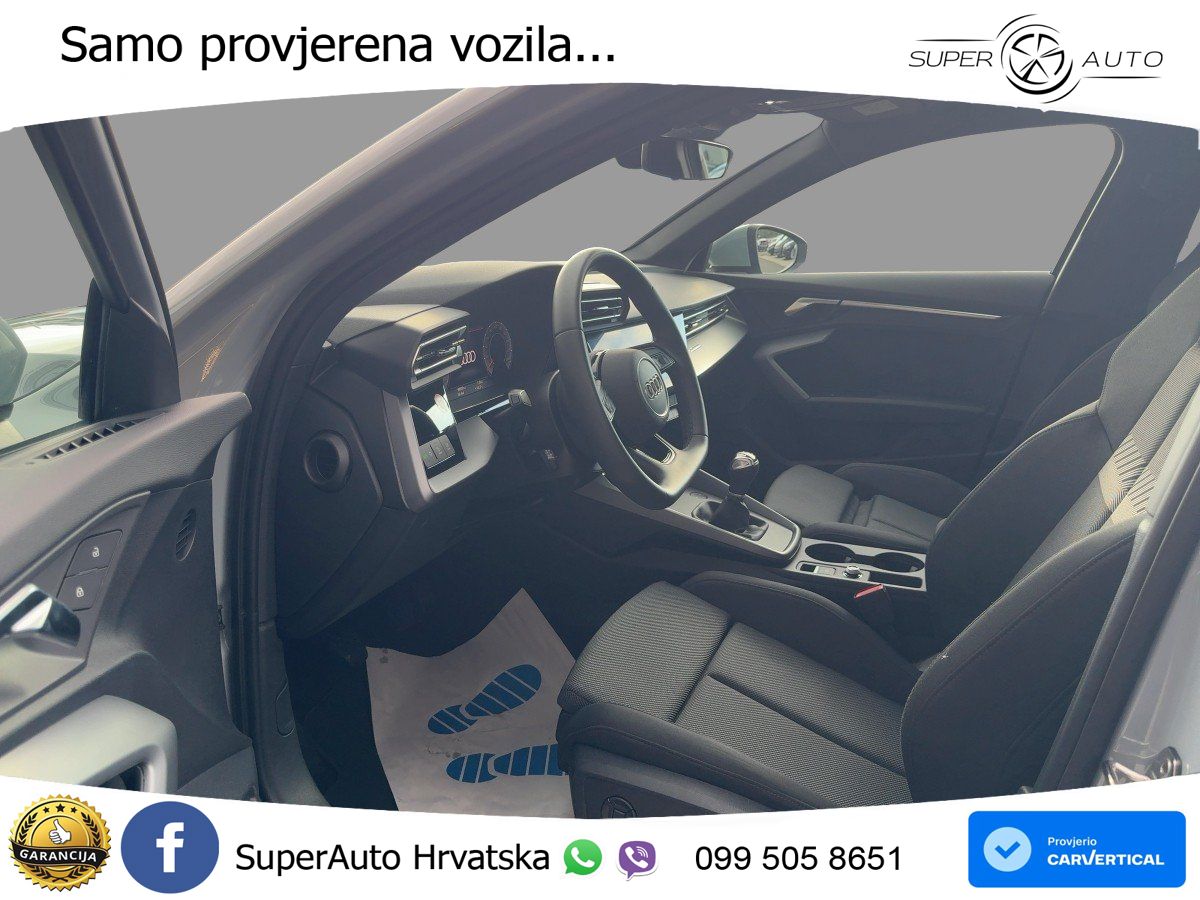 Audi A3 Limuzina 30 TDI (116 KS) advanced LED+GR SJED+ACC