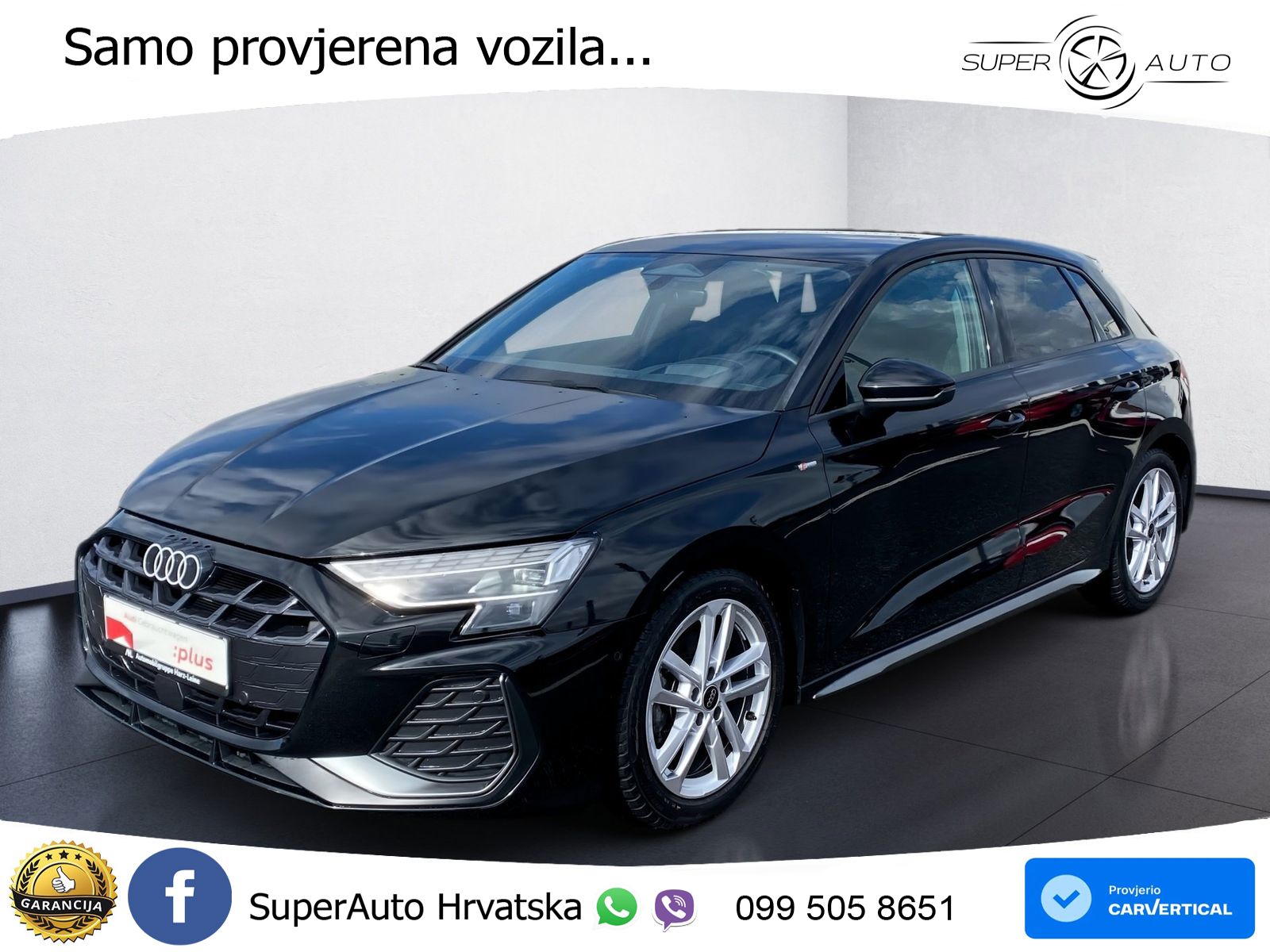 Audi A3 35 TFSI (150 KS) S tronic S line LED+GR SJED+ACC