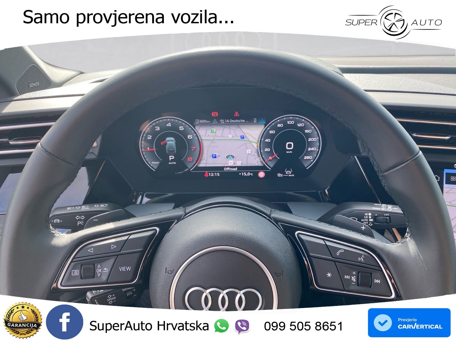 Audi A3 35 TFSI (150 KS) S tronic S line LED+GR SJED+ACC