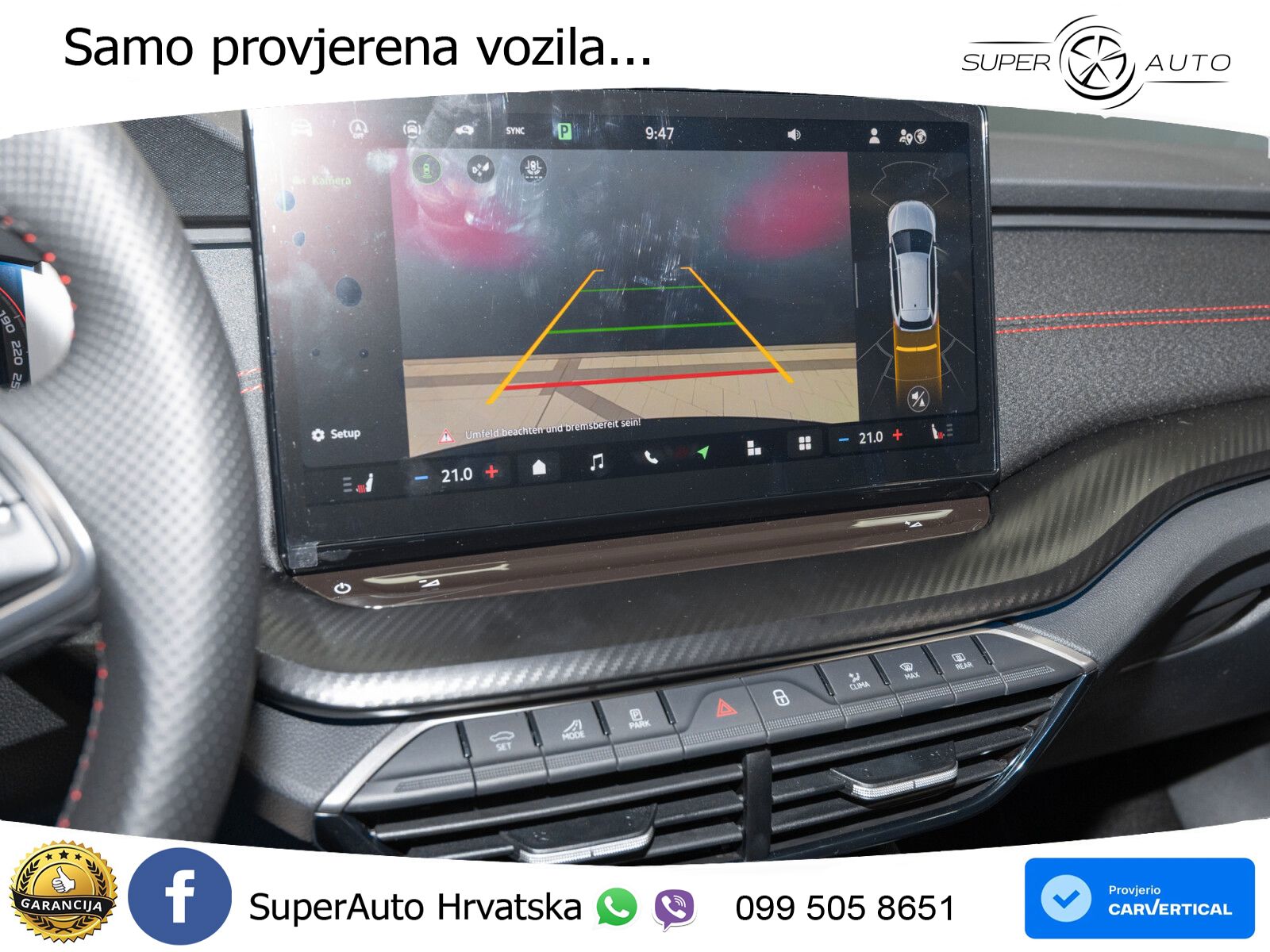 Škoda Octavia Combi RS 2.0 TSI (265 KS) DSG MATRIX+GR SJED+KAM