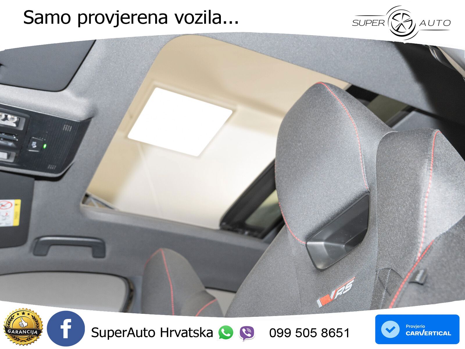 Škoda Octavia Combi RS 2.0 TSI (265 KS) DSG MATRIX+GR SJED+KAM