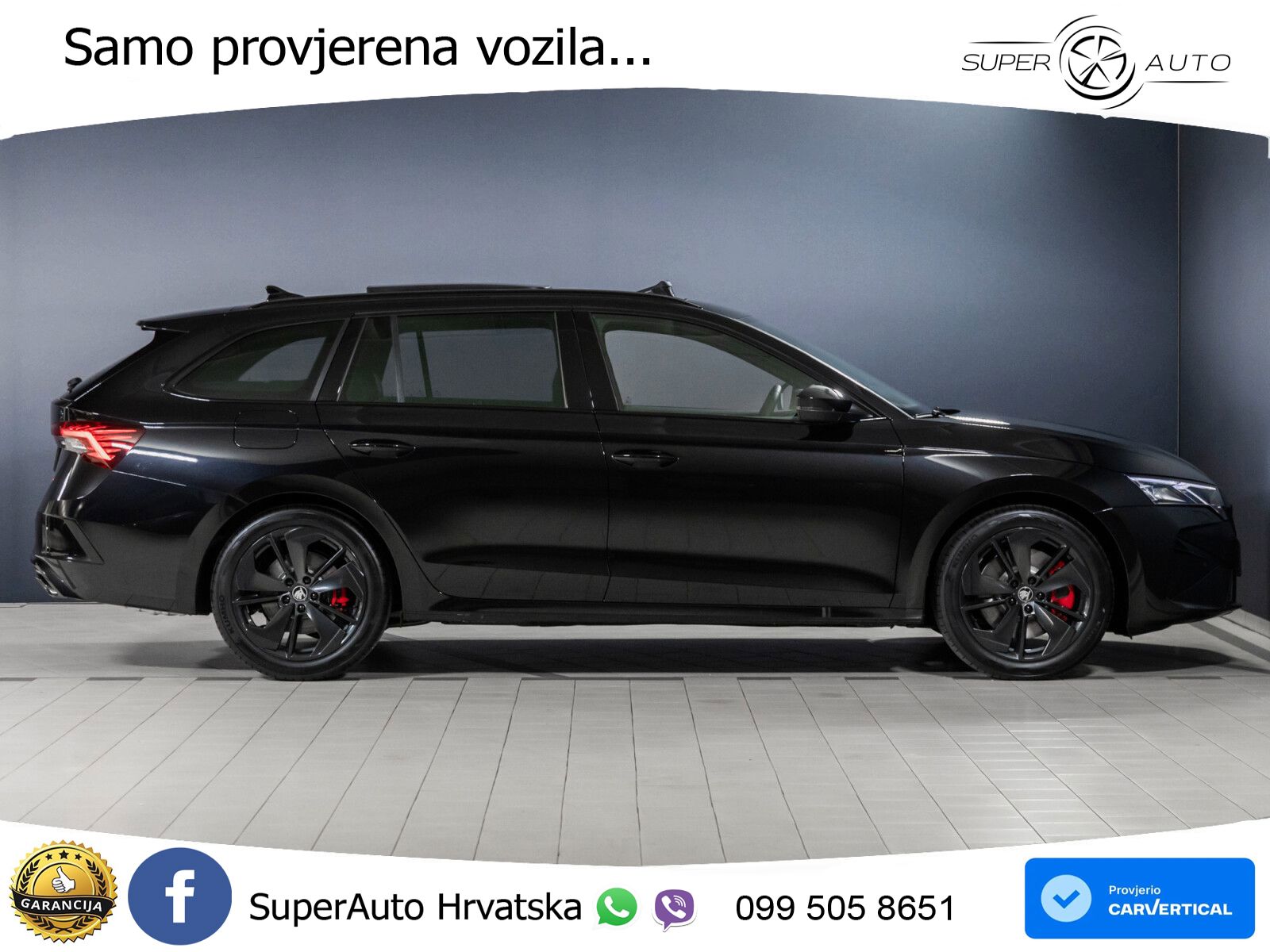 Škoda Octavia Combi RS 2.0 TSI (265 KS) DSG MATRIX+GR SJED+KAM