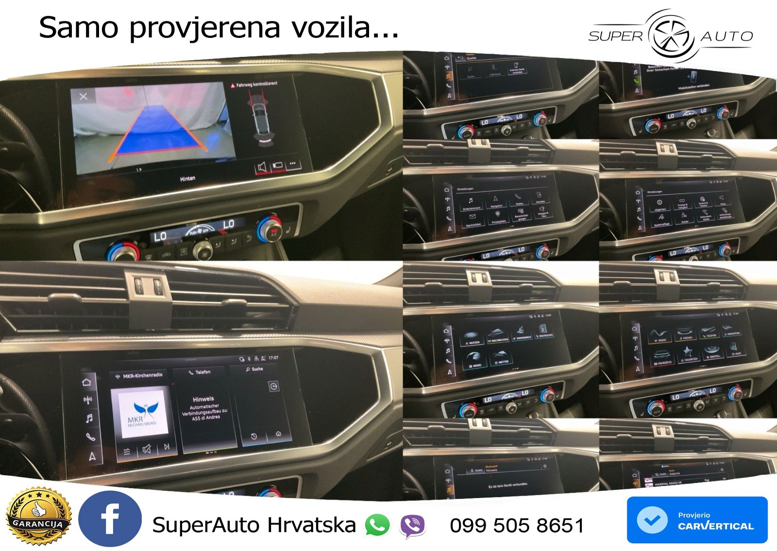 Audi Q3 Sportback 40 TDI (200 KS) quattro S tronic S line LED+GR SJED+ACC