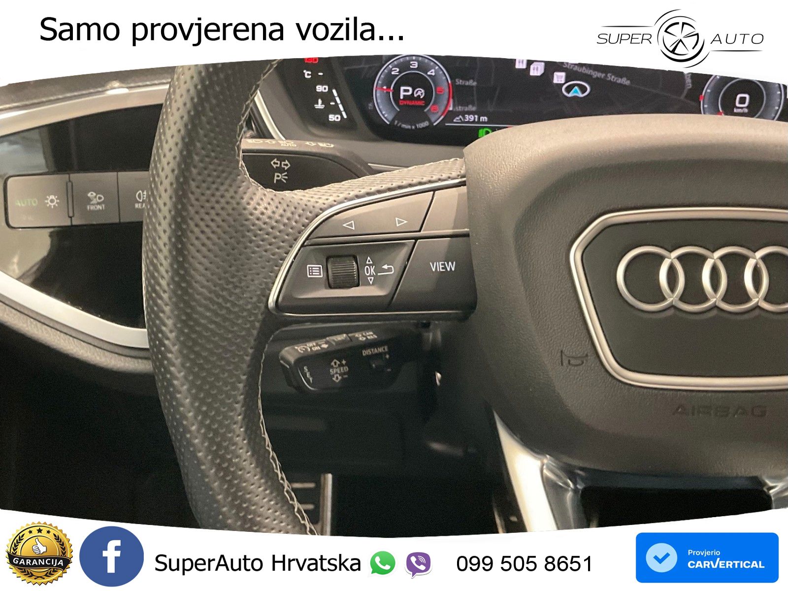Audi Q3 Sportback 40 TDI (200 KS) quattro S tronic S line LED+GR SJED+ACC