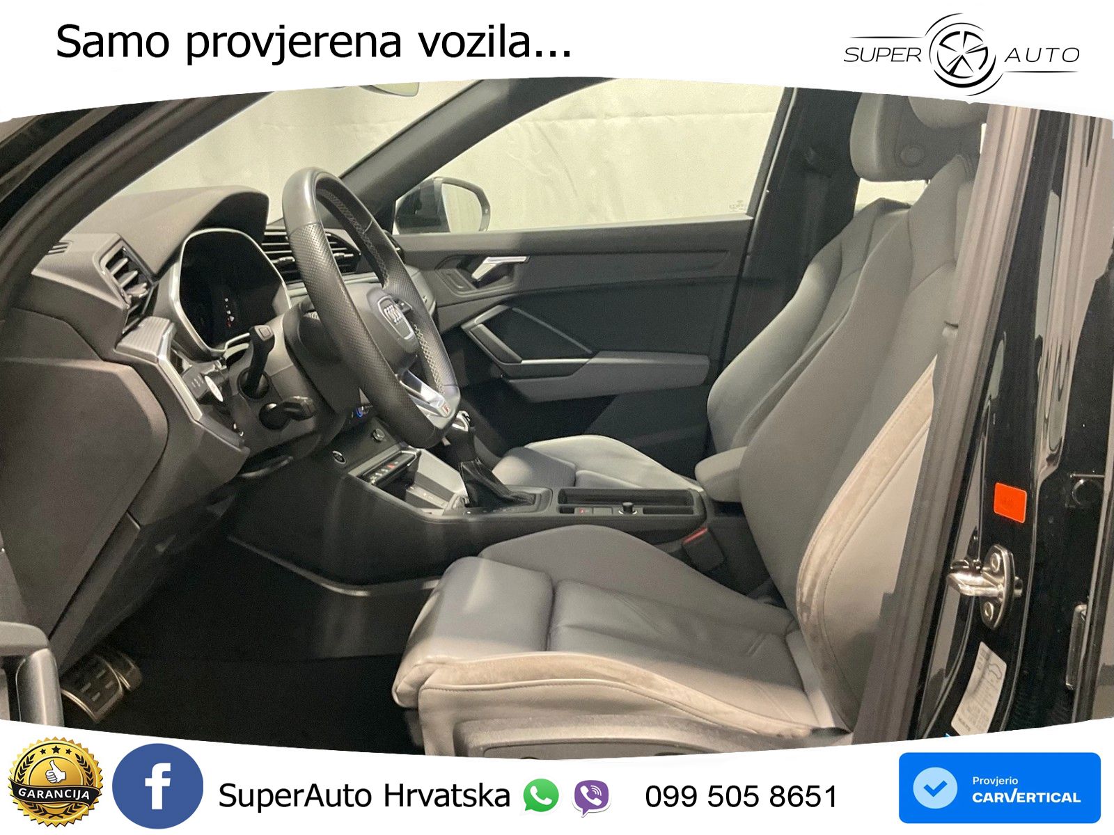 Audi Q3 Sportback 40 TDI (200 KS) quattro S tronic S line LED+GR SJED+ACC