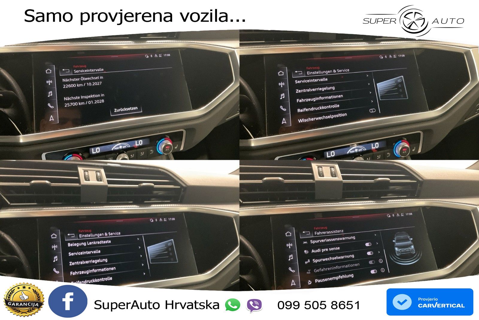Audi Q3 Sportback 40 TDI (200 KS) quattro S tronic S line LED+GR SJED+ACC