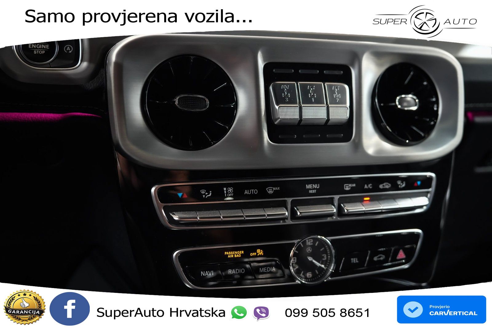 Mercedes G 500 Long V8 (422 KS) 4MATIC 9G-TRONIC AMG LED+GR SJED+ACC