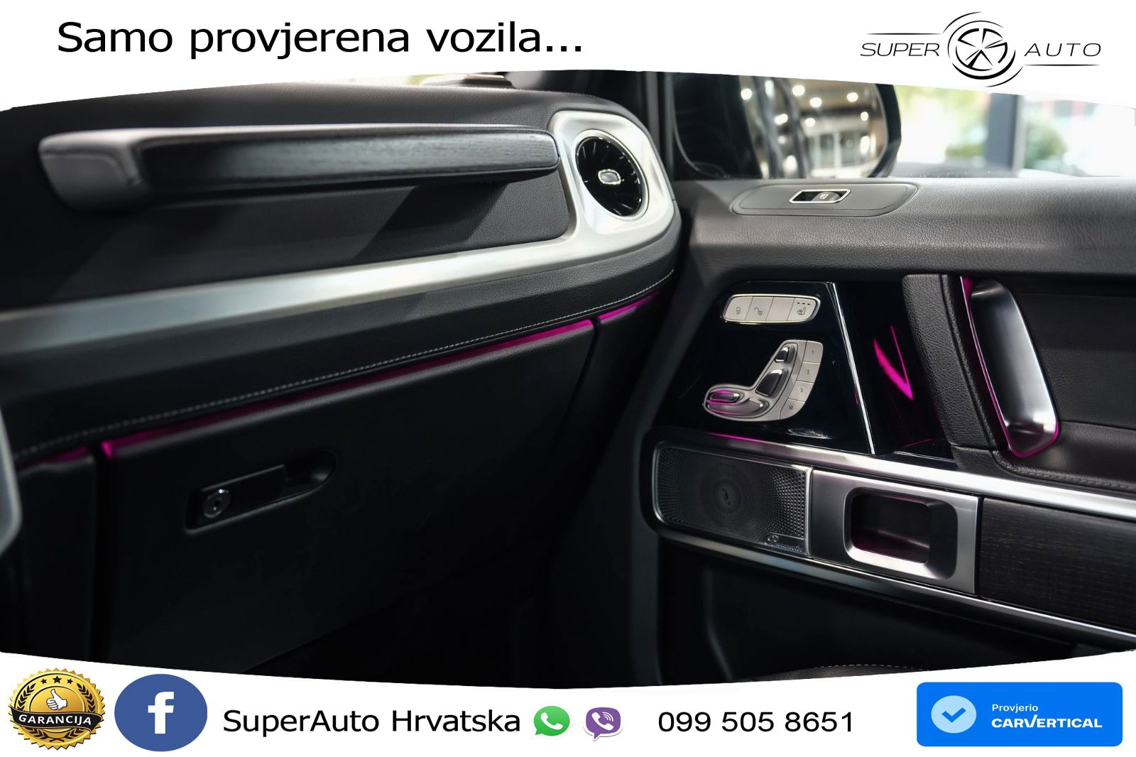 Mercedes G 500 Long V8 (422 KS) 4MATIC 9G-TRONIC AMG LED+GR SJED+ACC