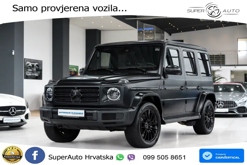 Mercedes G 500 Long V8 (422 KS) 4MATIC 9G-TRONIC AMG LED+GR SJED+ACC