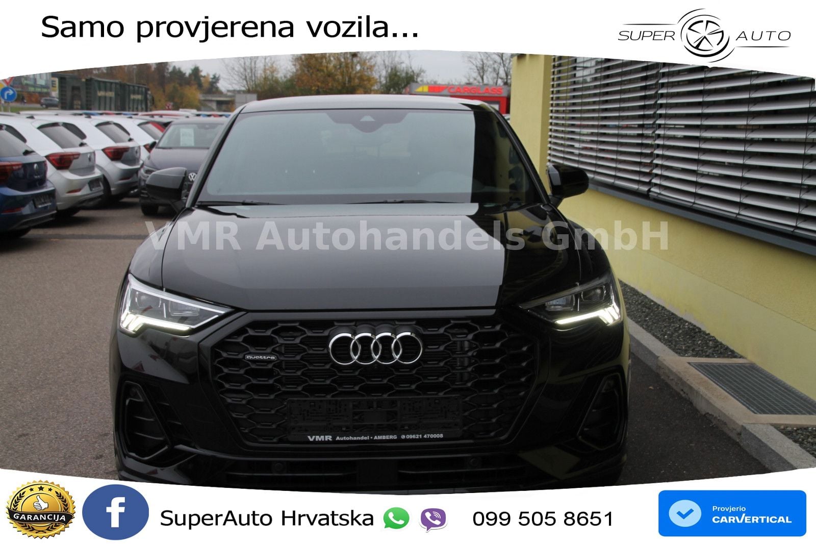 Audi Q3 Sportback 40 TDI (200 KS) quattro S tronic 2x S line ACC+GR SJED+360+PANO