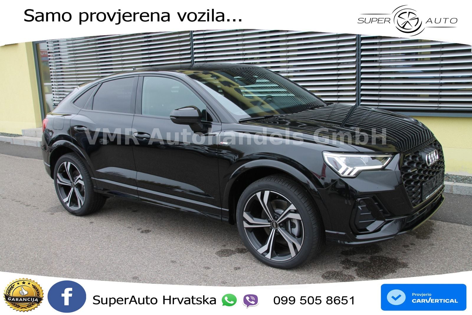 Audi Q3 Sportback 40 TDI (200 KS) quattro S tronic 2x S line ACC+GR SJED+360+PANO