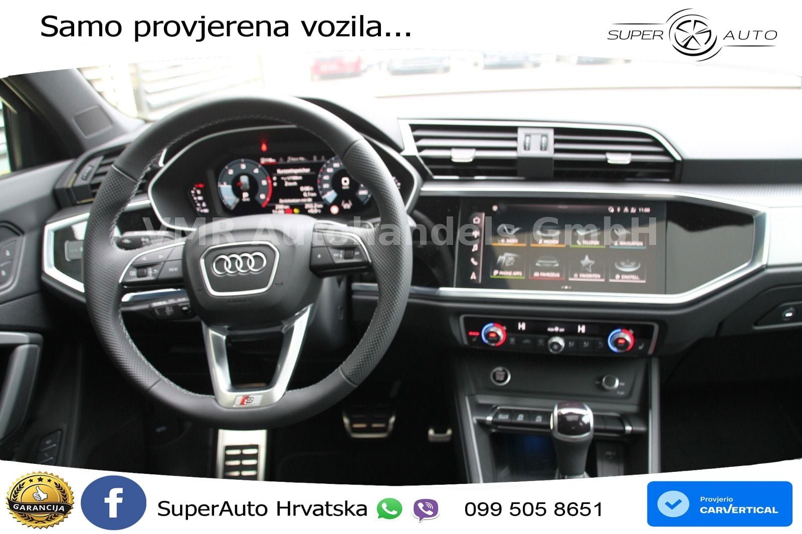 Audi Q3 Sportback 40 TDI (200 KS) quattro S tronic 2x S line ACC+GR SJED+360+PANO
