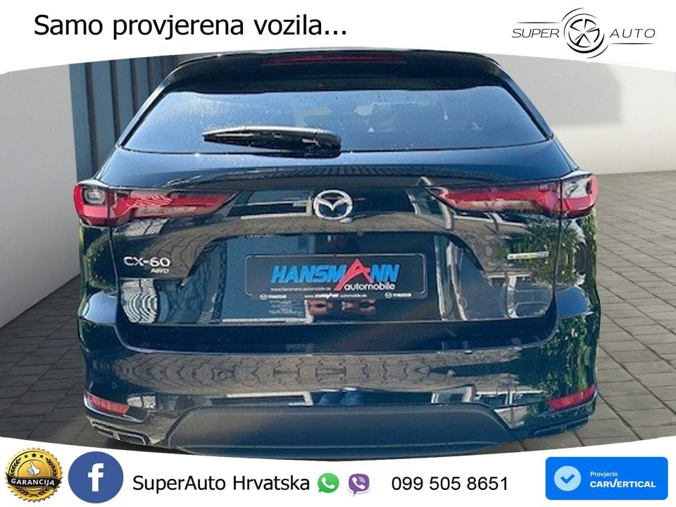 Mazda CX-60 2.5 e-Skyactiv (328 KS) AWD Automatic MATRIX+GR SJED+KAM