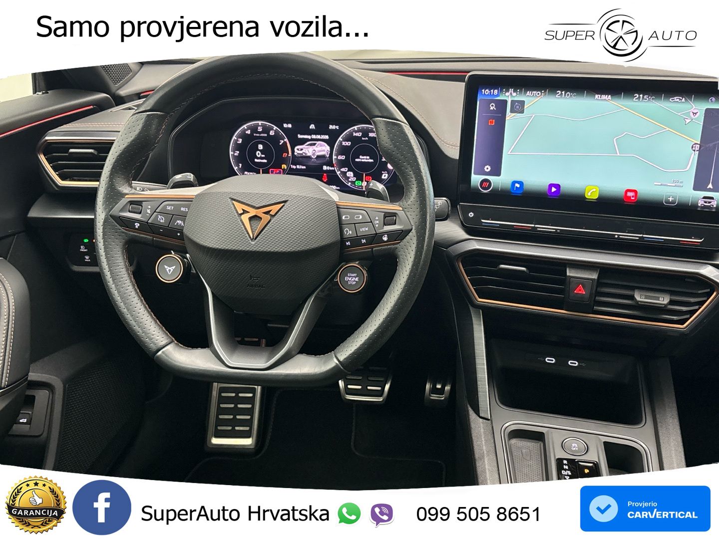 Cupra Formentor VZ5 2.5 TSI (390 KS) 4Drive DSG ACC+GR SJED+360+PANO