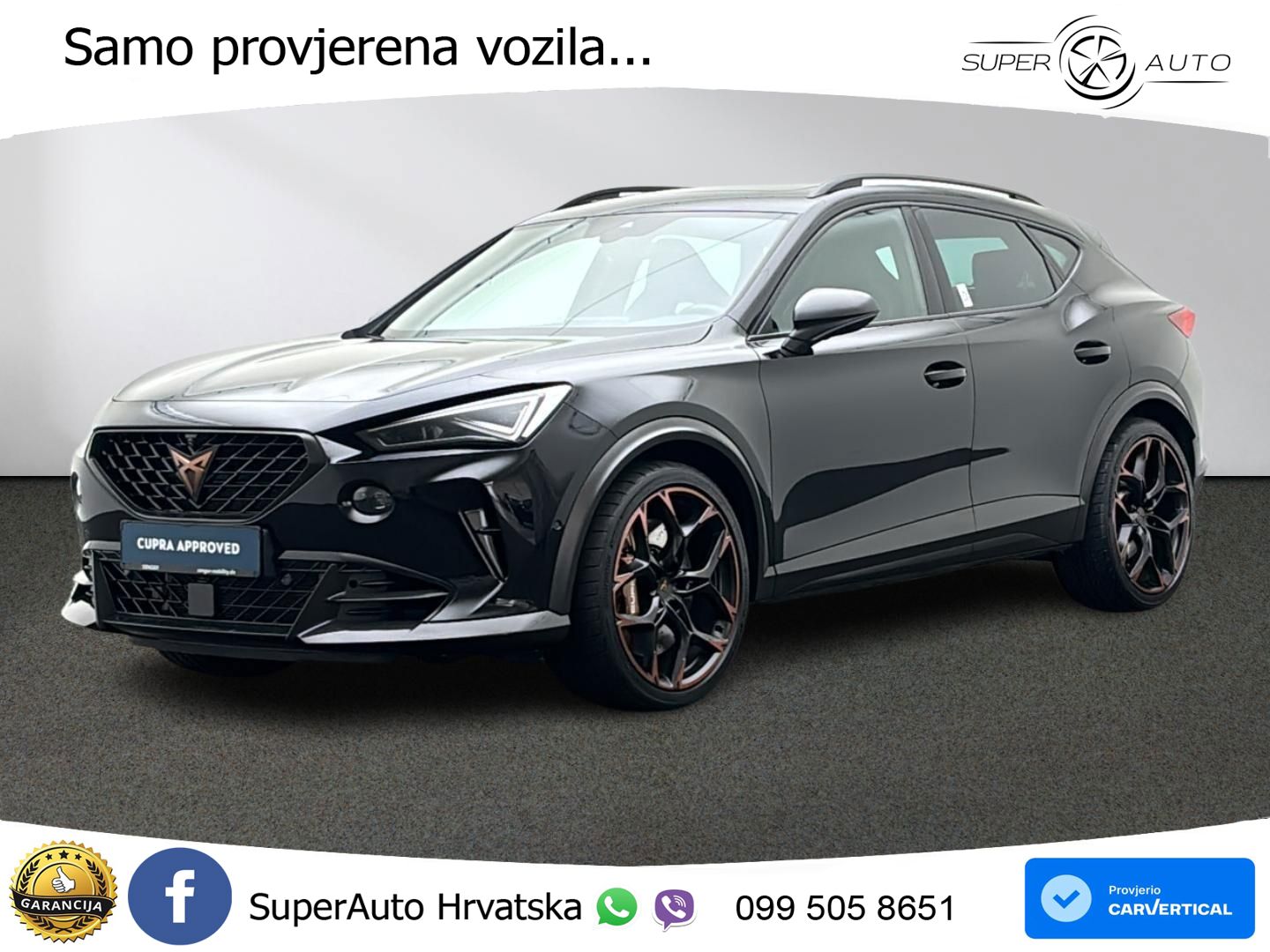 Cupra Formentor VZ5 2.5 TSI (390 KS) 4Drive DSG ACC+GR SJED+360+PANO